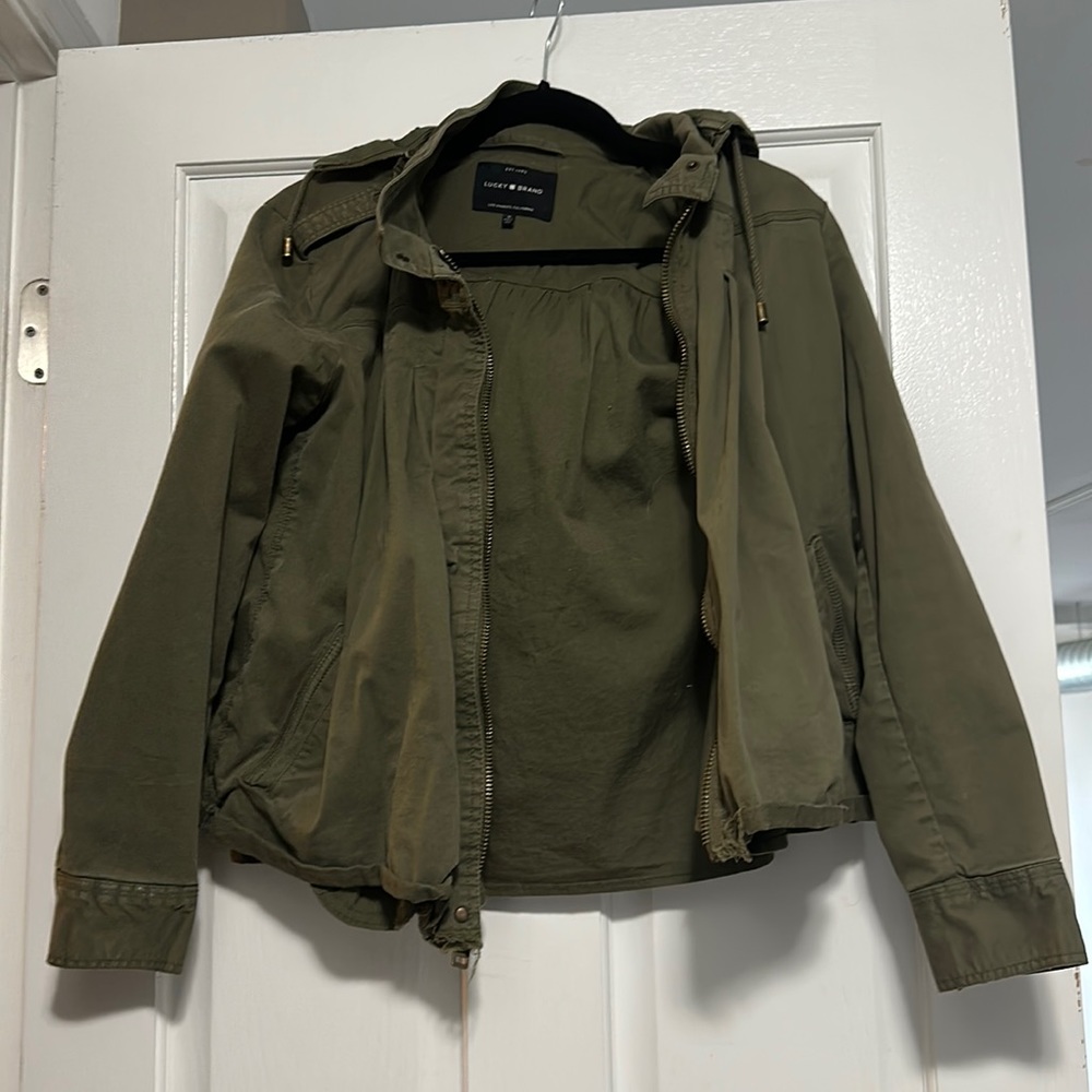 Lucky brand coat, size small